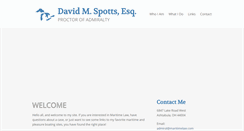 Desktop Screenshot of maritimelaw.com